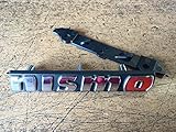 Nissan 2014 Compatible Juke Compatible with Chrome Nismo Front Grille Nameplate Emblem Badge OEM New