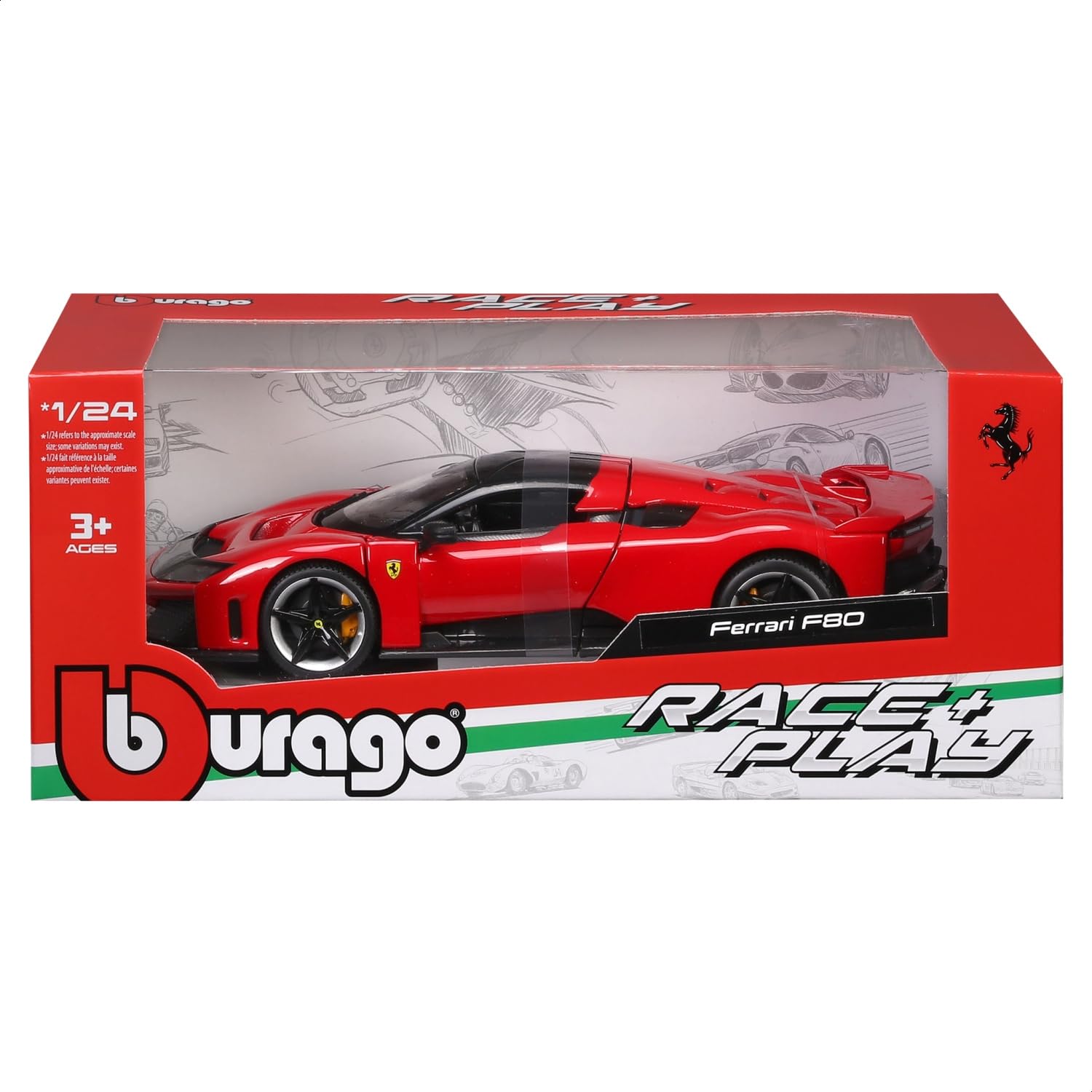 Bburago Ferrari F80 Die-Cast Model - Buy Now -6