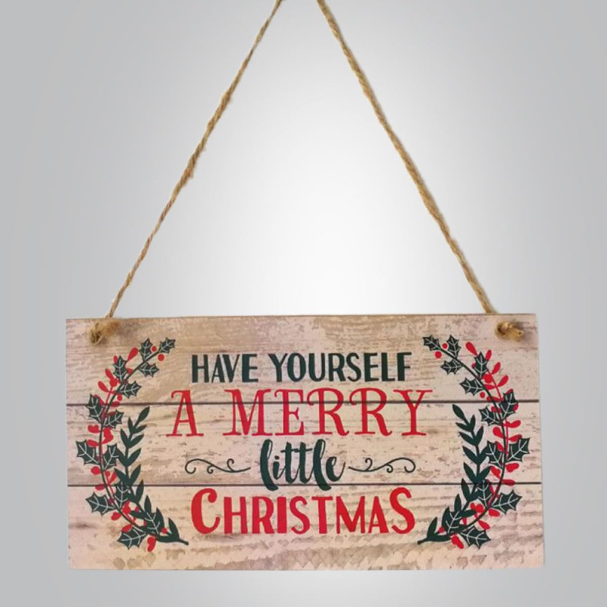 Weihnachtstürschmuck 20x10x0,5 Cm für Fenster und Wand