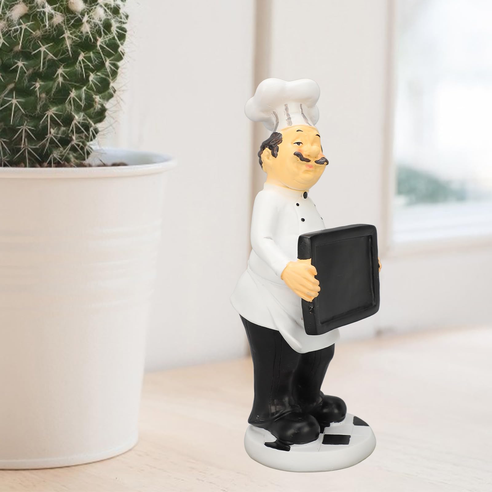 Amazon.co.jp: フランスのシェフの置物シェフフィギュア装飾樹脂コック