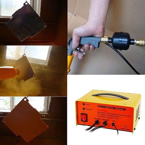 Miniatura 6 de Pistola de recubrimiento en polvo, Sistema de recubrimiento en polvo electrostático, Máquina de recubrimiento en polvo con pistola pulverizadora,