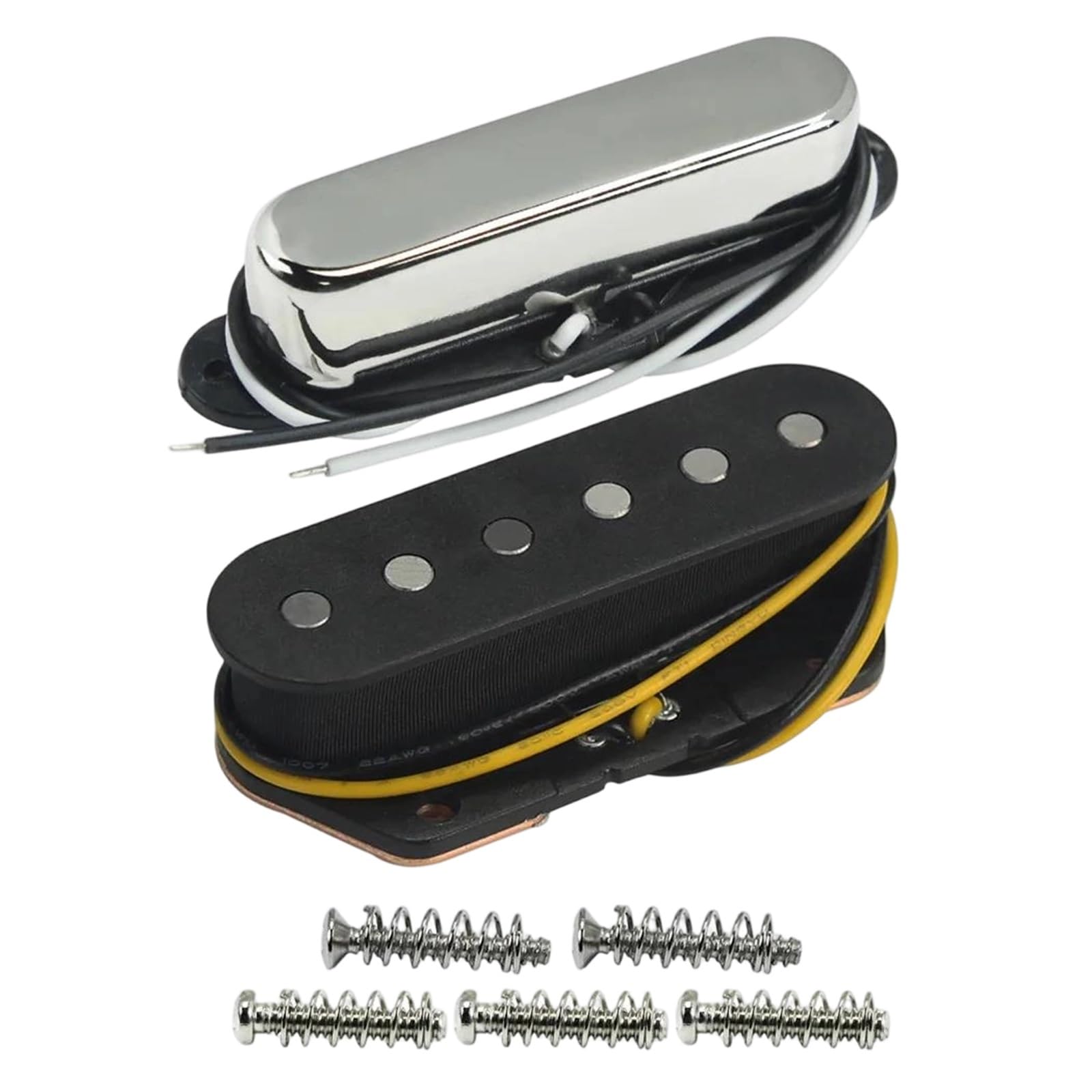 Repuestos Para Pastillas De Guitarra Puente De Mástil Para Pastilla Eléctrica Alnico 5 TL | Pastilla de guitarra Accesorios de guitarra de bobina simple