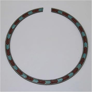 TSTS Rosewood Inlay Maple Wood Guitar Sound Hole Circle Acoustic Guitar Accessories Solid Wood Guitar Sound Hole Guitar Parts Replacement Color 8