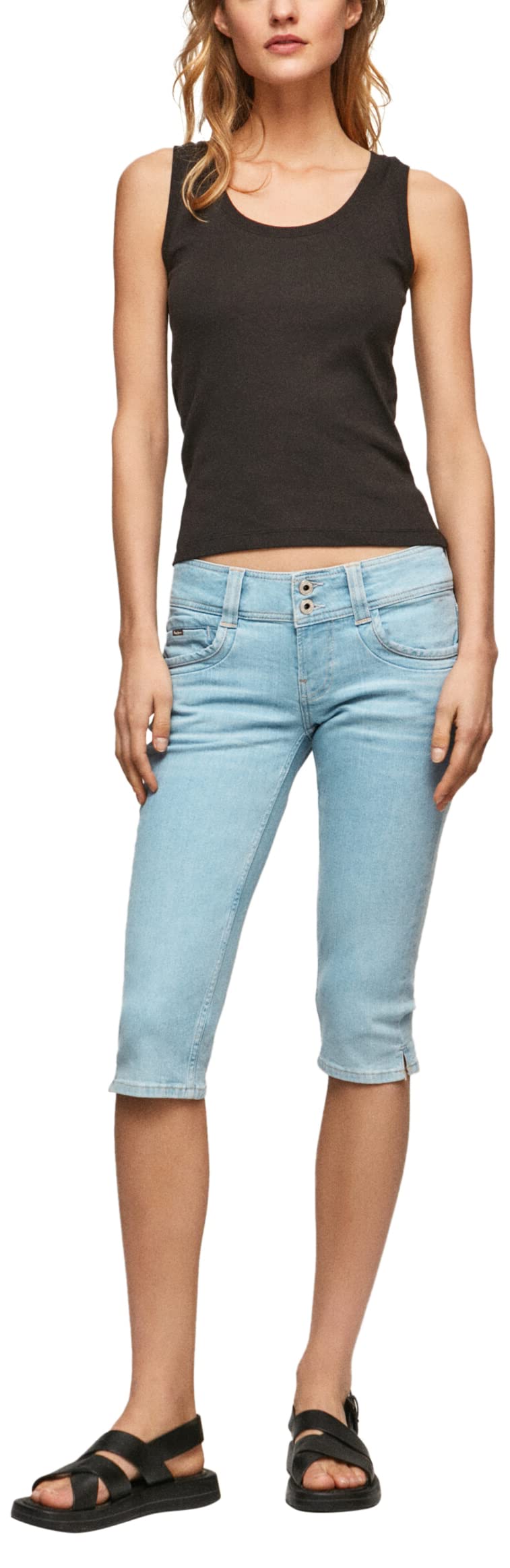 Pepe Jeans Gen Crop Denim Shorts para Mujer