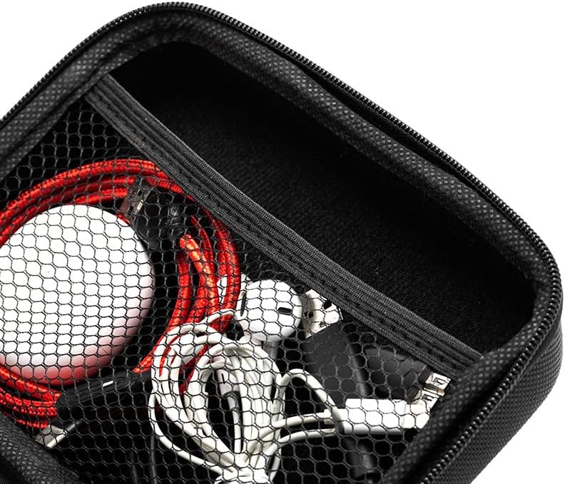 Miniatura 4 de Portable Storage Box Travel Carrying Case Pouches Organiser For Charging Cable Batteries Memory Cards Cameras And More Lightweight And Storage Case