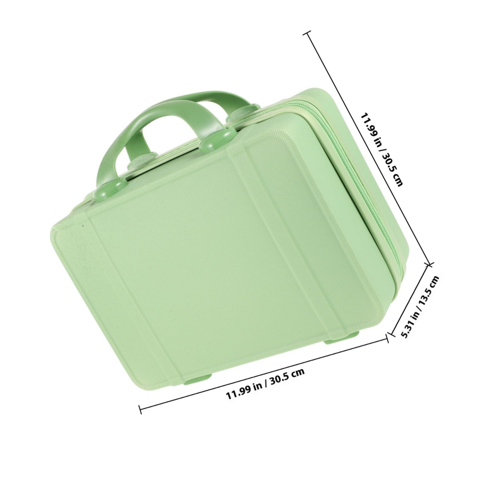 Leichter Tragbarer Mini Kosmetikkoffer Reise Make up Organizer mit Robustem Griff Multifunktional für Schmuck und Schreibwaren Modisch und Langlebig für Damen Unterwegs