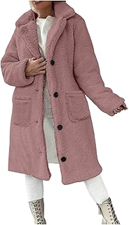 Genérico Chaqueta de esquí Abrigo de solapa casual de manga larga para mujer Abrigo rojo con capucha