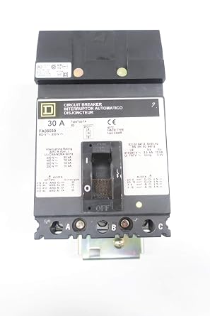 SQUARE D FA36030 I-LINE 3P 30A 600V-AC Molded CASE Circuit Breaker D645496