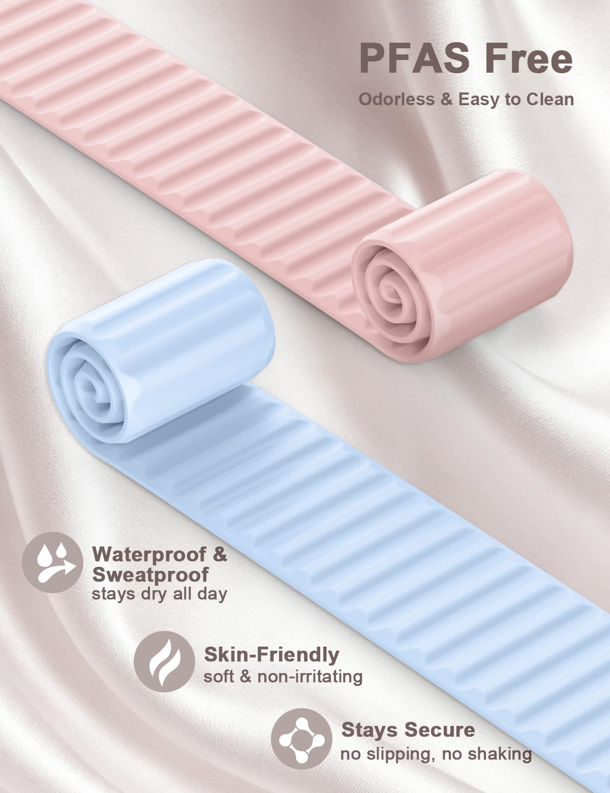Correas deportivas de silicona magnéticas compatibles con Apple Watch Band