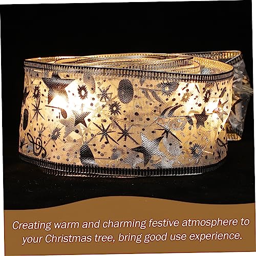 BETOOKY 1 Peça De Luzes De Natal Luzes De Corda Decoração De Guirlanda Interna Branca Luzes De Corda
