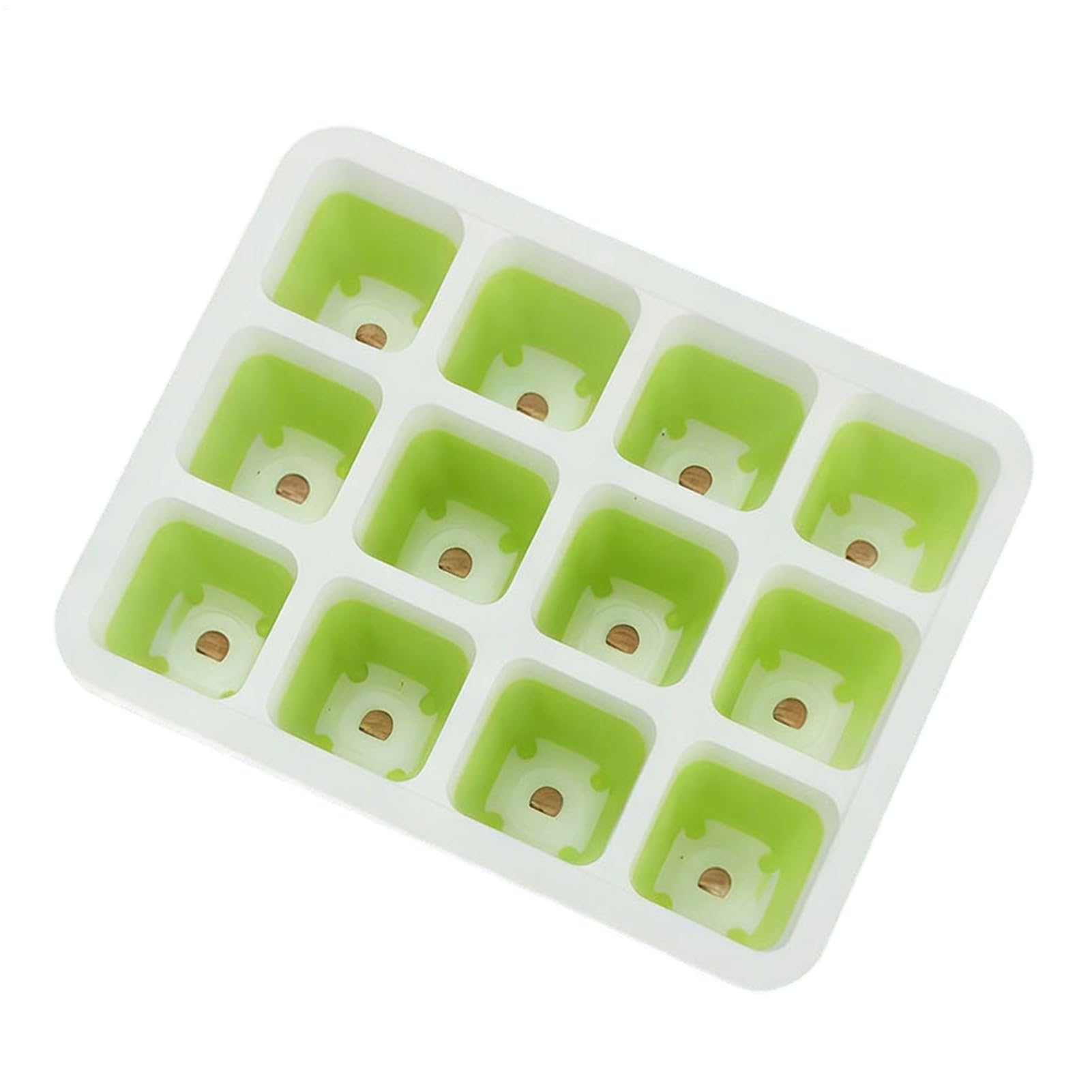 Planting Trays, 12-Cells Reusable Grow Box, Plant Growing Tray, for Men Women Beginners Indoor Home Apartment Living Room Garden Greenhouse Backyard Balcony