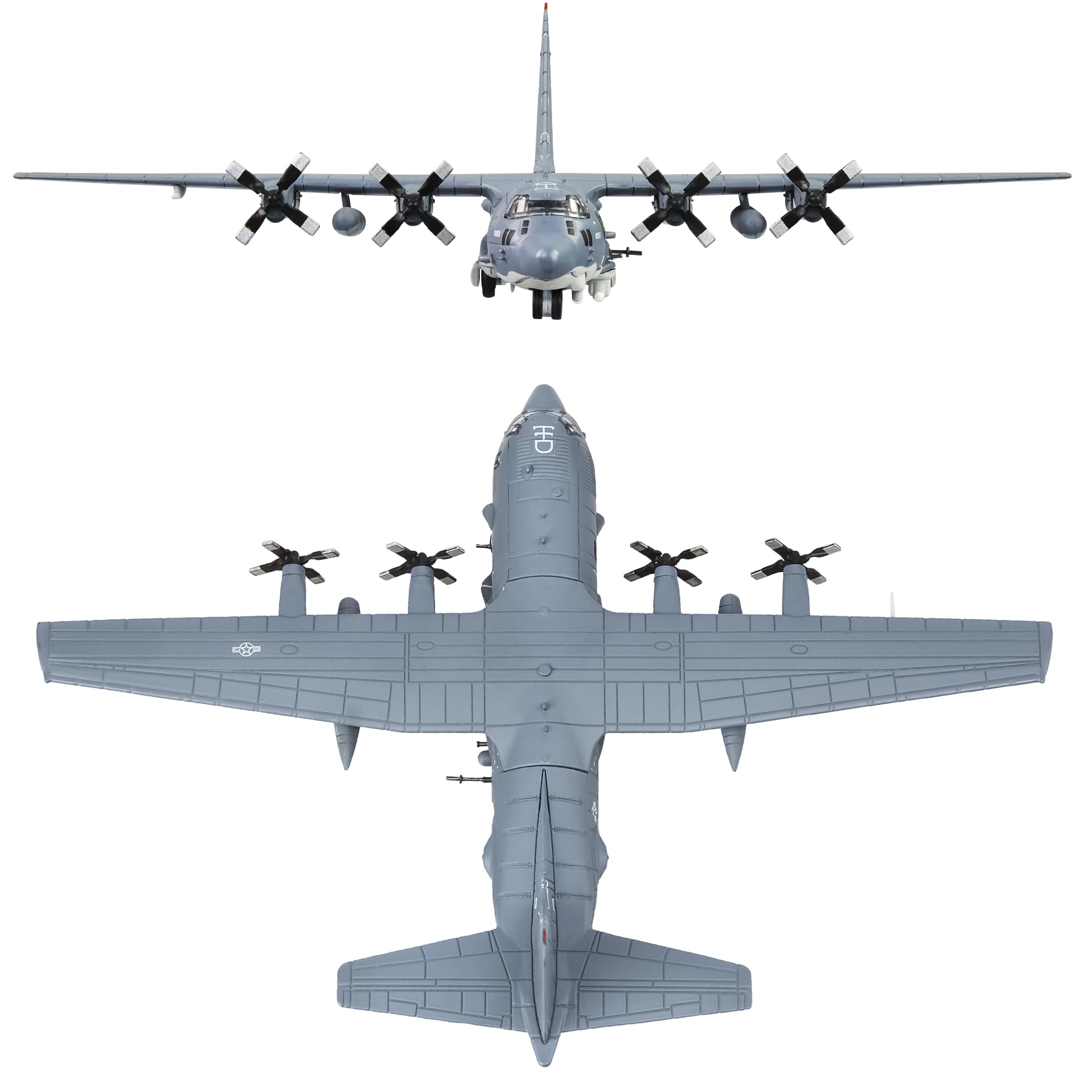 Aviation Fighters Series ⭐︎1/144 AC-130U Amazon.com: Busyflies Fighter Jet Model AC130U Attack