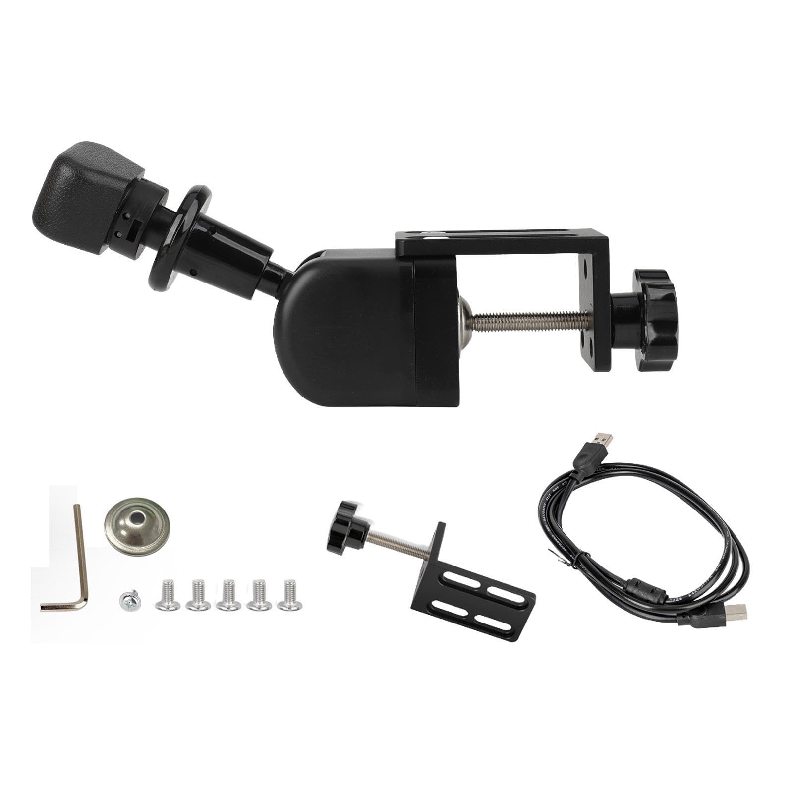 SUIOPPYUW Accessorio per giochi Handbrake Freno a mano USB con impugnatura comoda che migliora le prestazioni di corsa senza sforzo Gioco di corse per PC USB compatibile
