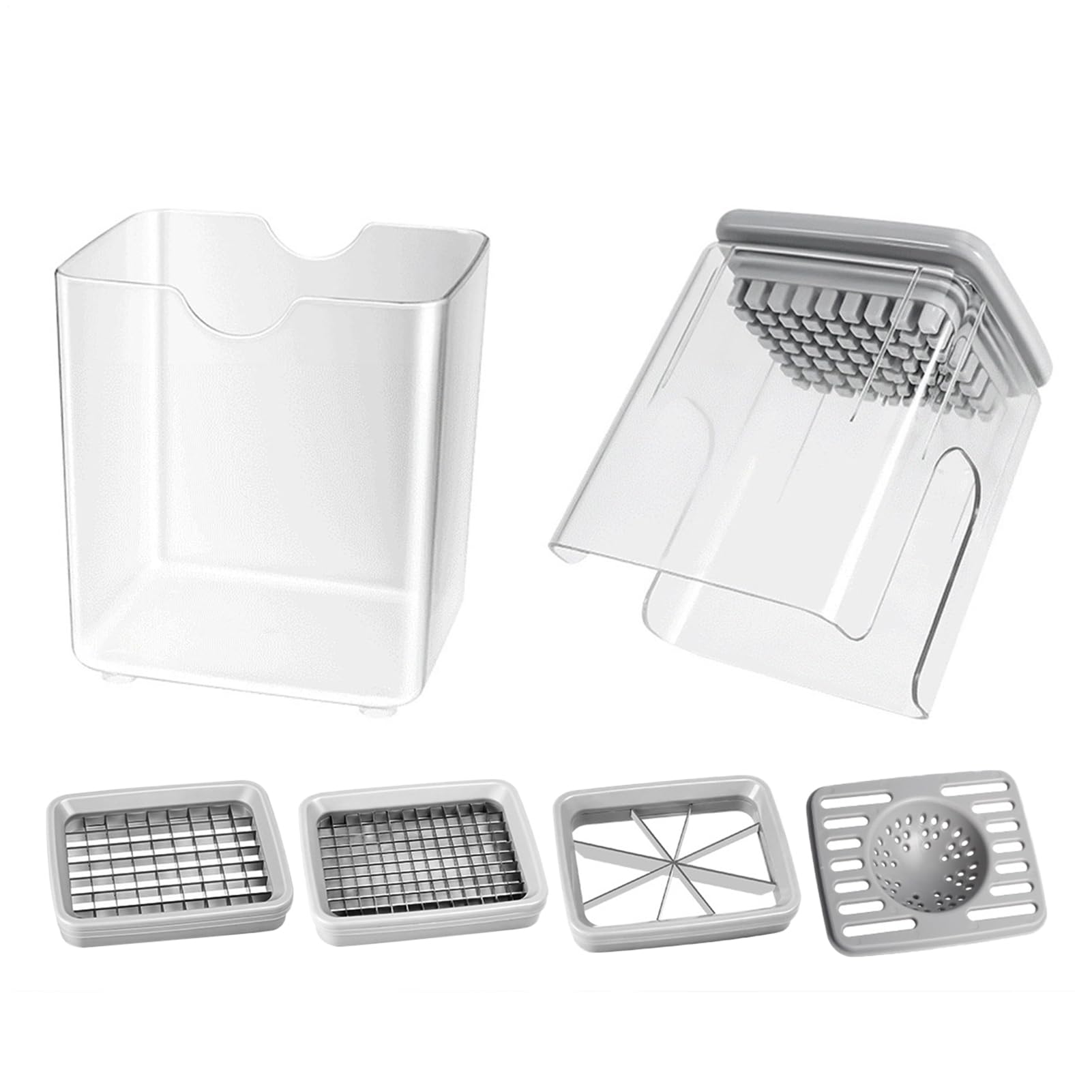 Cortador de Verduras 4 en 1 Manual Multifuncional Utensilios de Cocina