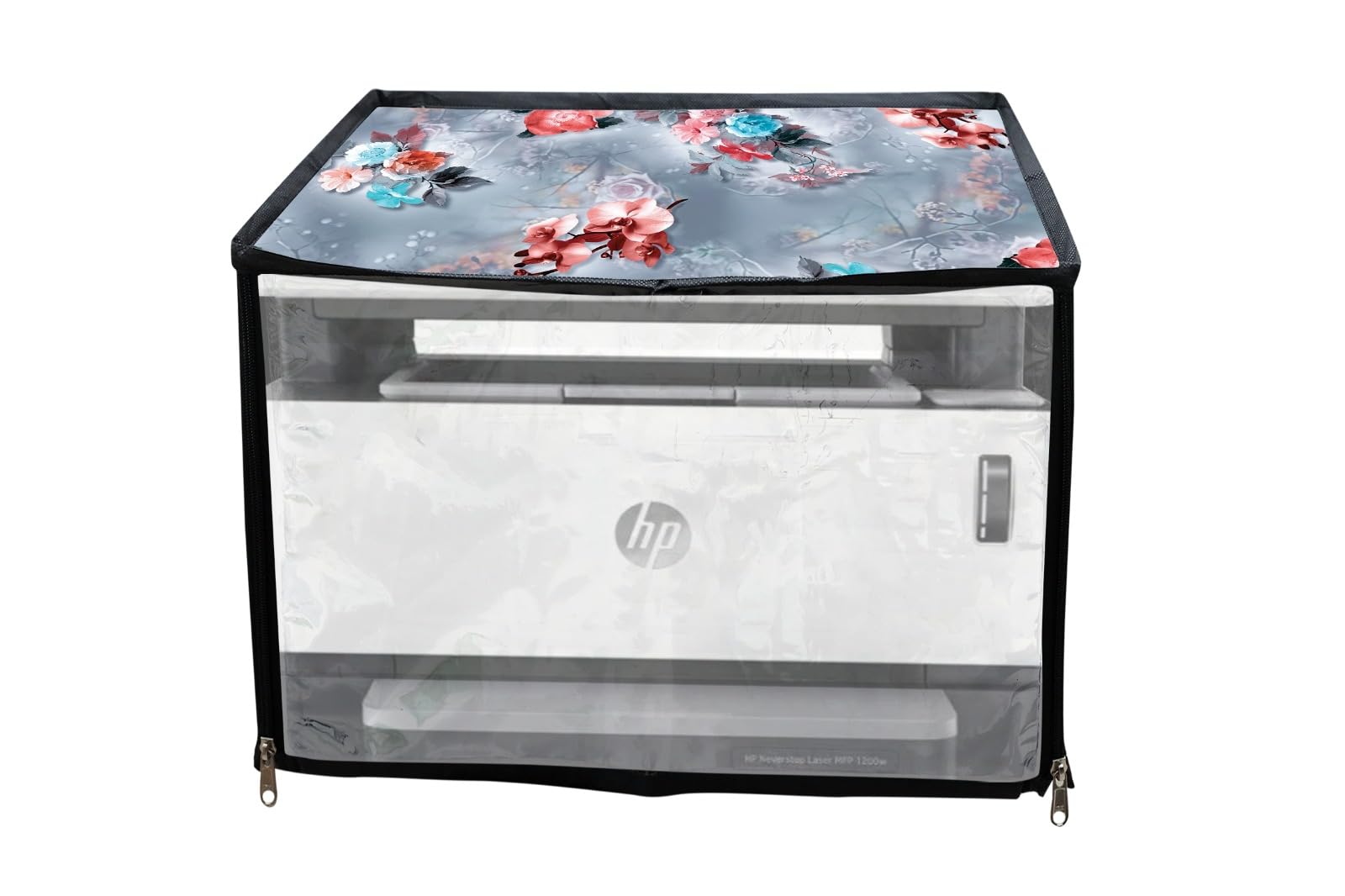 HomeStore-YEP Printer Cover for HP Neverstop Laser MFP 1200w Printer with Zipper for Dust Protection Blue Flower (B0C756LSN6) Amazon Price History, Amazon Price Tracker