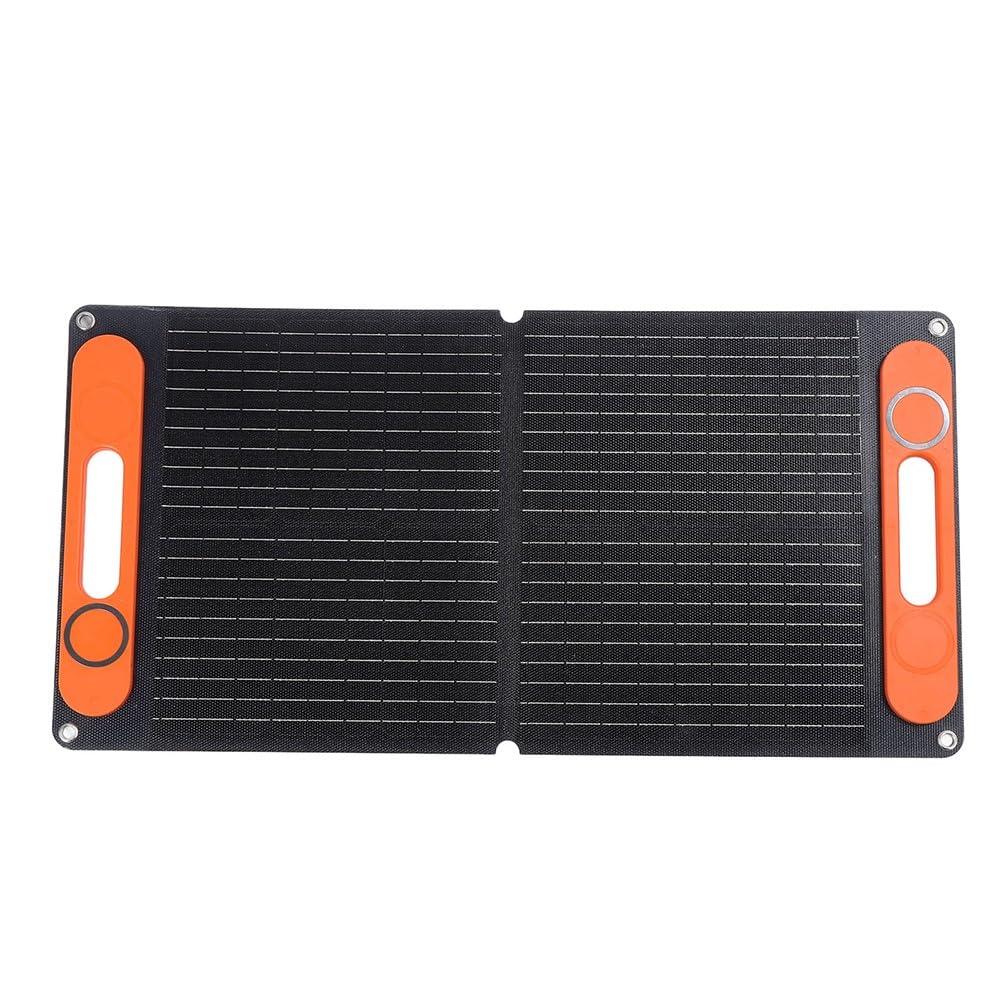 80W Pieghevole Pannello Solare Kit Dual USB 12V DC Uscita Monocristallino Silicio Sistema di Ricarica Solare Con Morsetti Batteria Auto