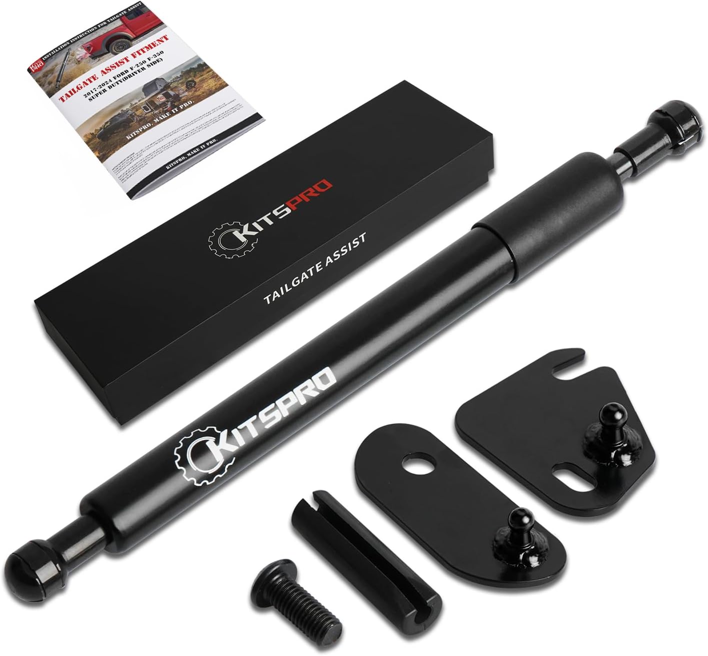 KitsPro Truck Tailgate Assist Shock for Ford F-250 F-350 Super Duty 2017-2026 Truck Accessories Tailgate Damping Strut, Pack of 1