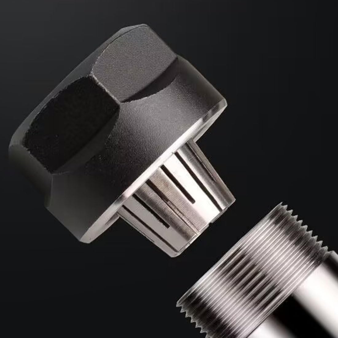 ER16 Spring Collet Nut Set - High Precision ER Collet Chucks (1/8", "1/4 Inch) with Clamping Nuts for CNC Engraving Machine