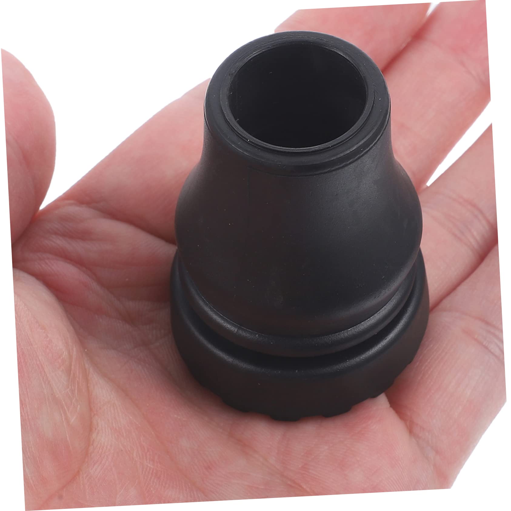 FRCOLOR 4 Stück Rutschfeste Pvc Krückenfußspitzen und Trekkingstock Fußüberzüge für Mehr Stabilität und Geeignet für Ältere Menschen