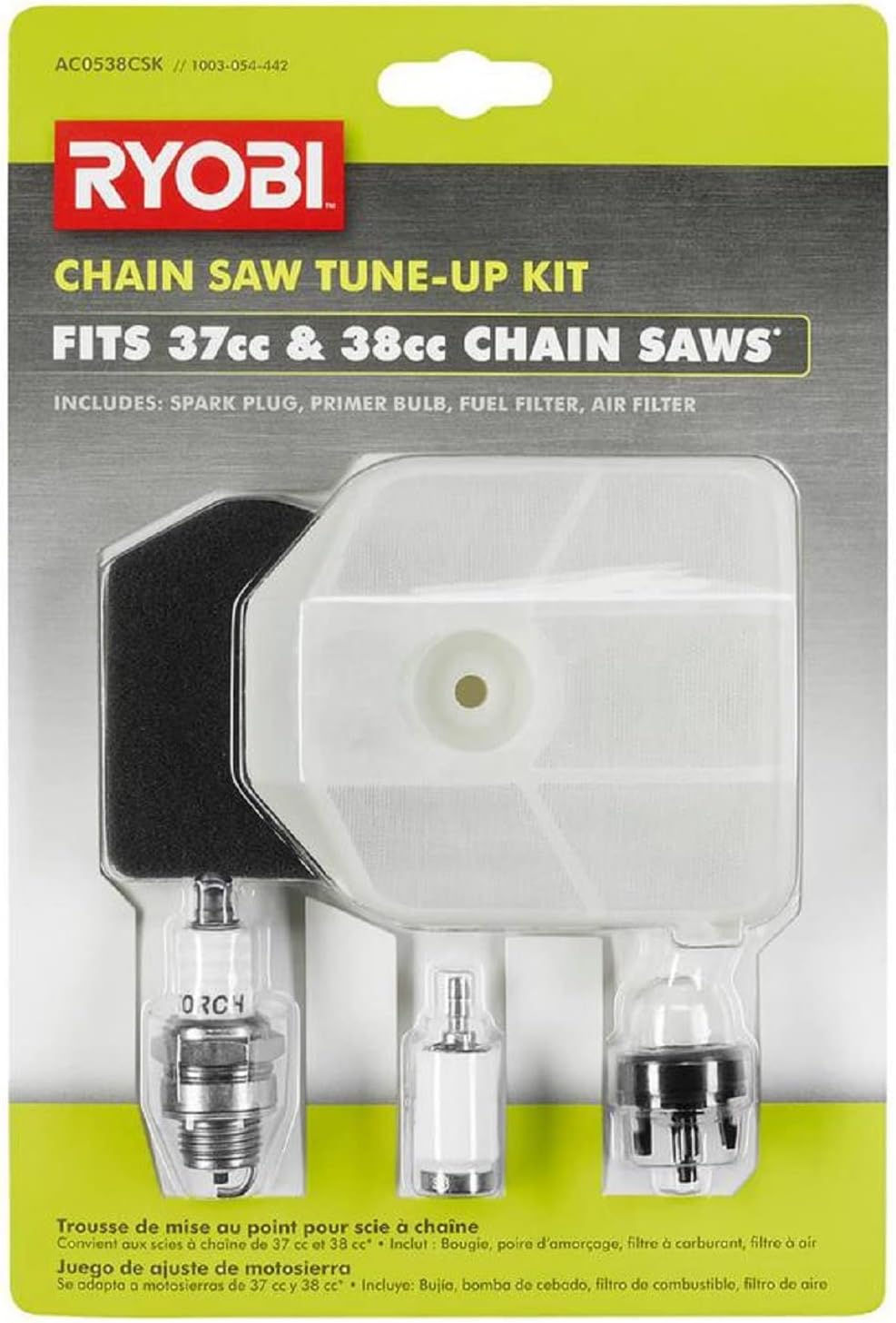 RYOBI TuneUp Kit for 37cc and 38cc Gas Chainsaws Patio