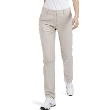 Womens Golf Pants Stretch Straight Lightweight Breathable Twill Work Chino Ladies Pants