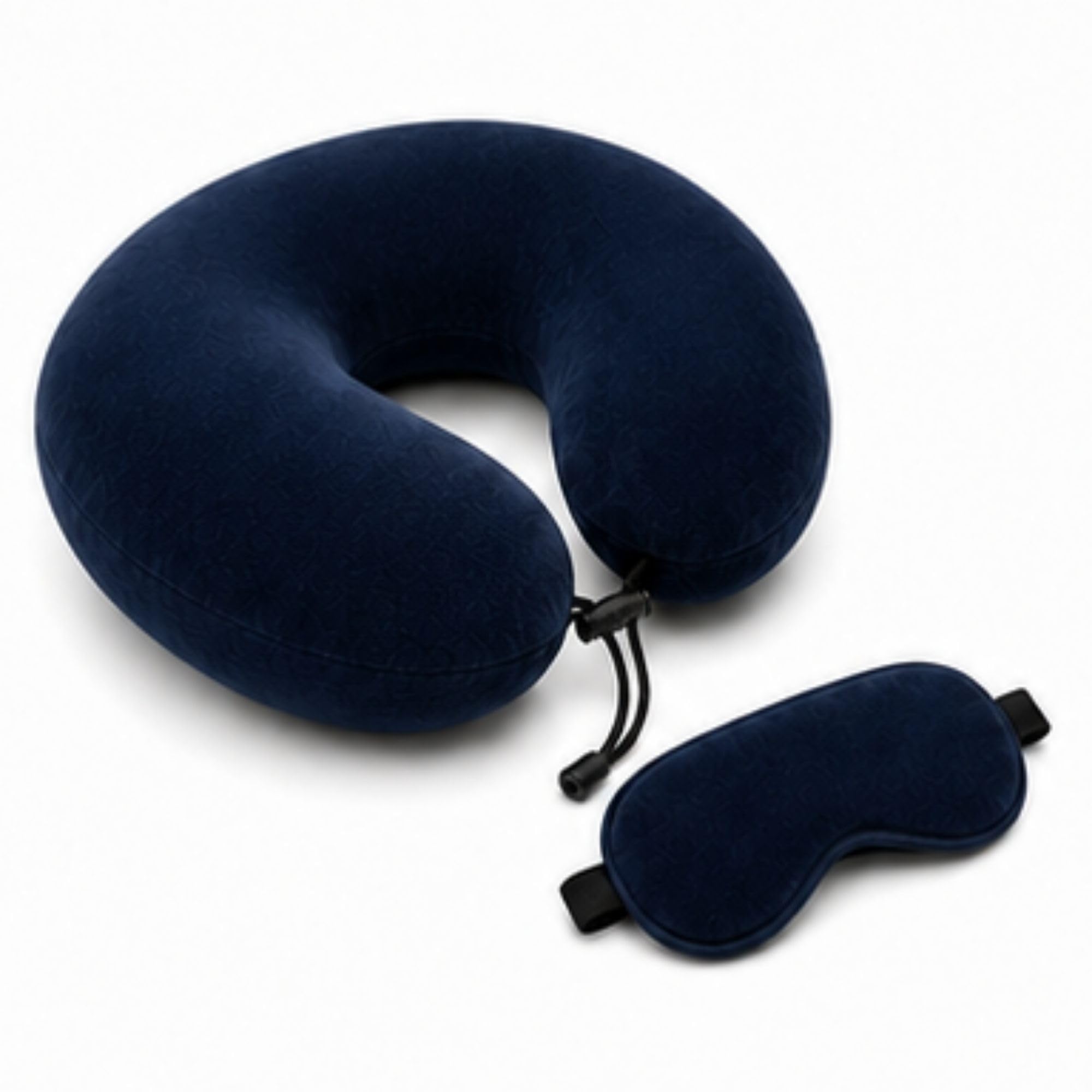 Govind Enterprises Neck Pillow Dark Blue Thread – U Shape Cervical Support Cushion with Soft Breathable Fabric, Washable Cover, Comfortable Travel Pillow for Airplane, Car, Train & Office-image-22