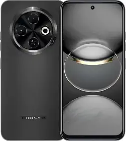 Smartphone Tecno SPARK 30C 4G 128B+4 G81 50 MP Câmera with 5000mAh Battery Black