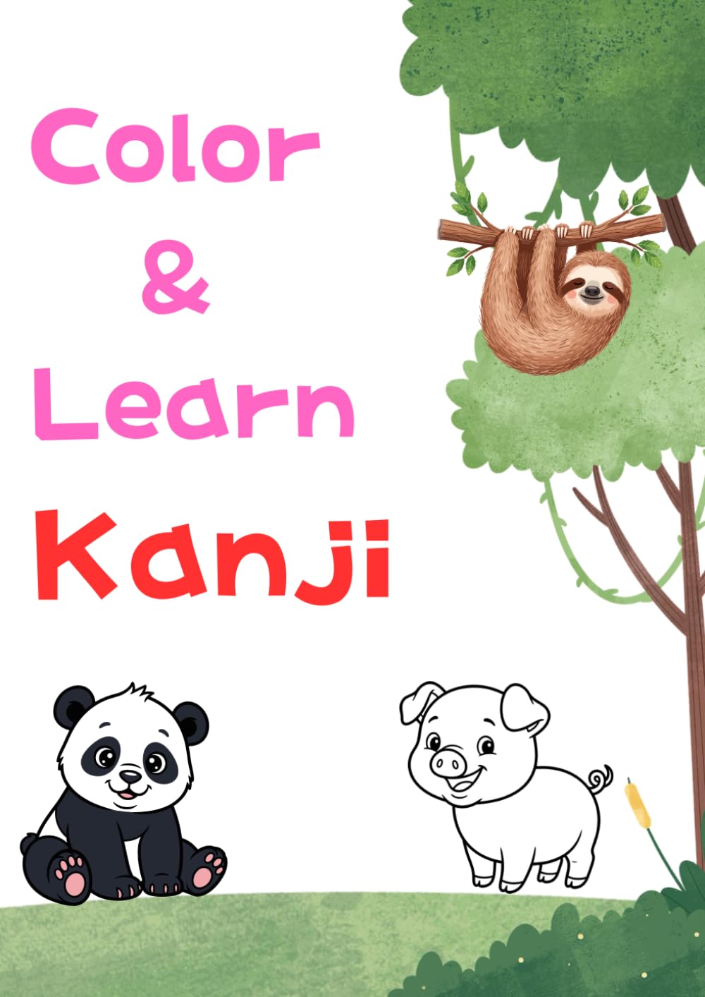 Color & Learn Kanji: A Fun Way to Learn Japanese Characters