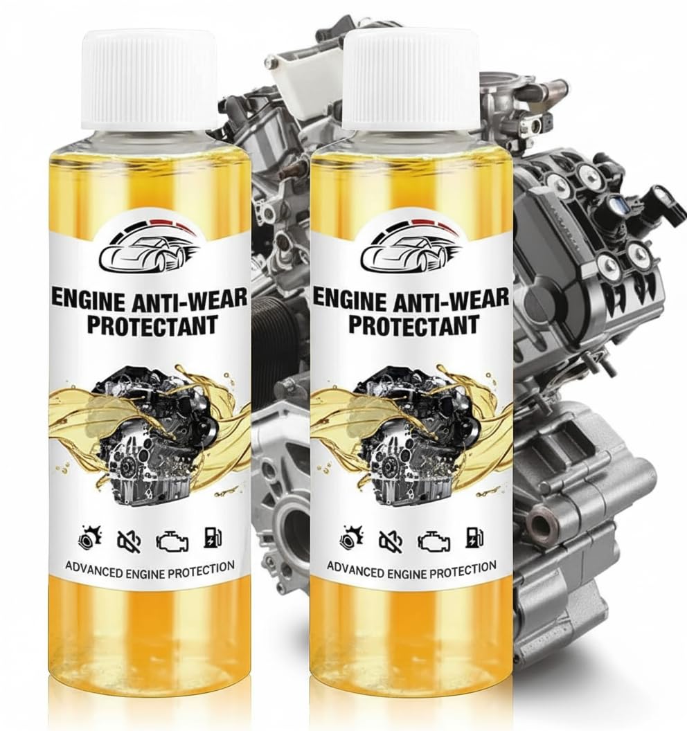 NALACAL Engine Treatment Oil Additive | High-Performance Anti-Wear Protectant for Engines | Transmission Fluid Additive for Smoother Running & Longevity | 2pcs