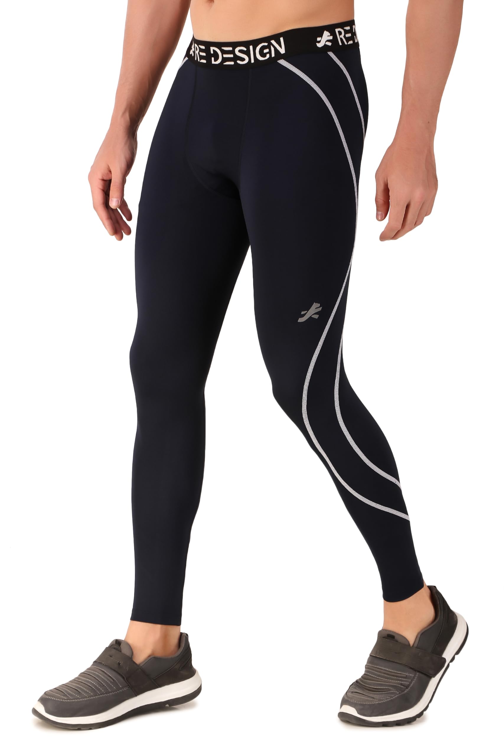redesign apparels Men's Polyester Compression Pant/Tights/Megging for Gym, Running, Cycling, Yoga & All Sports-picture-24