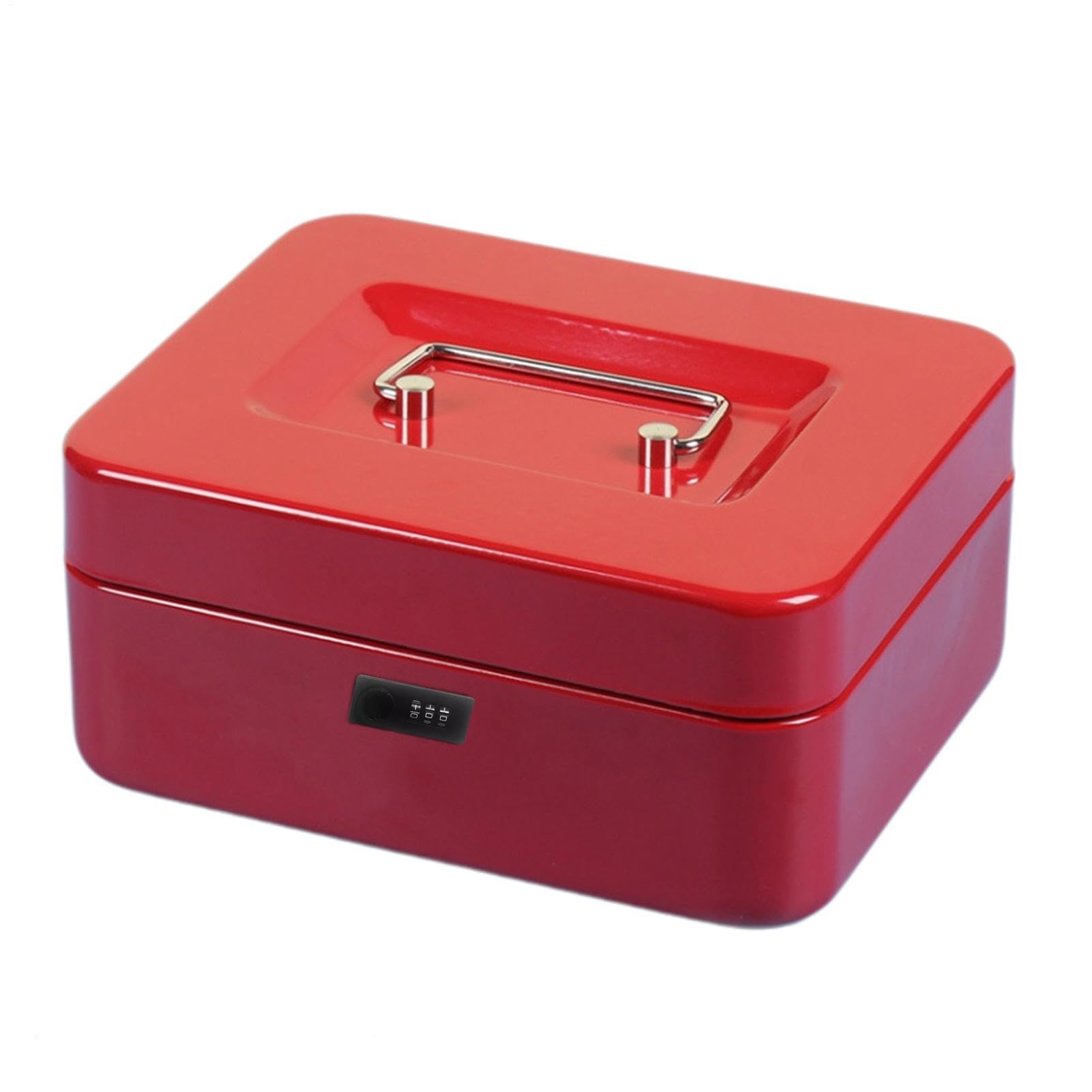 Coffre-fort portable avec code pour billets, cartes, bijoux, clés