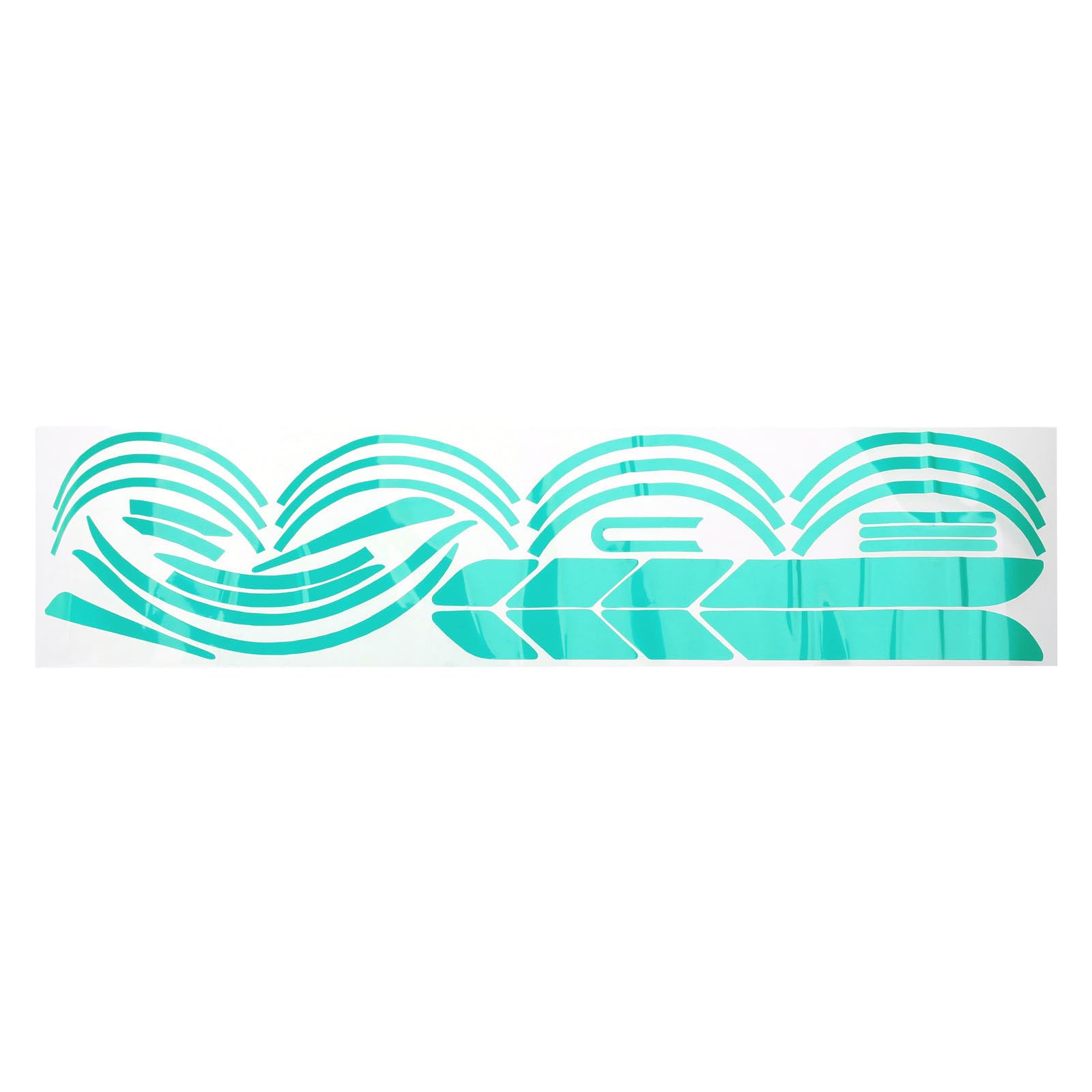 Electric Scooters Wheel Hubs Protective Reflective Sticker Night Cycling Warning Sticker Waterproofs Scooters Decals Decoration Electric Decals Decoration Waterproofs