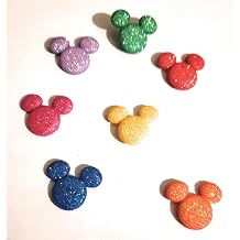 The Classic Disney Collection by Dress It Up Buttons and Embellishments - 7 Pieces - 2025 Glitter Mickey