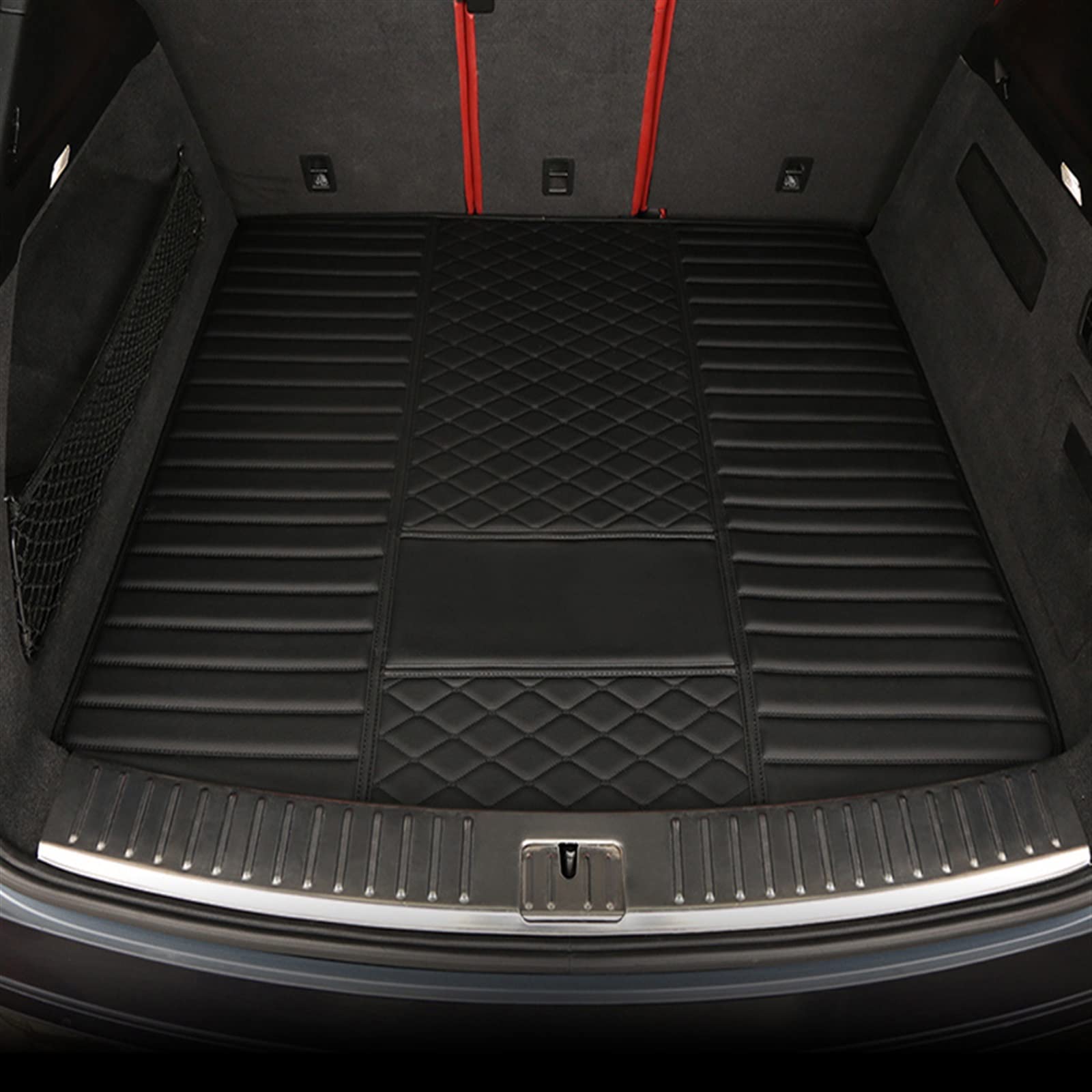 Tapis de coffre haut de gamme Nissan X-Trail T31 cuir noir complet