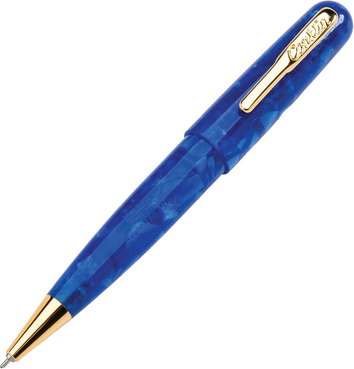 Conklin All American Gel Pen Lapis Blue | Luxury Gel Pen with Refillable Ink | Elegant Design, Smooth Writing, Premium Quality