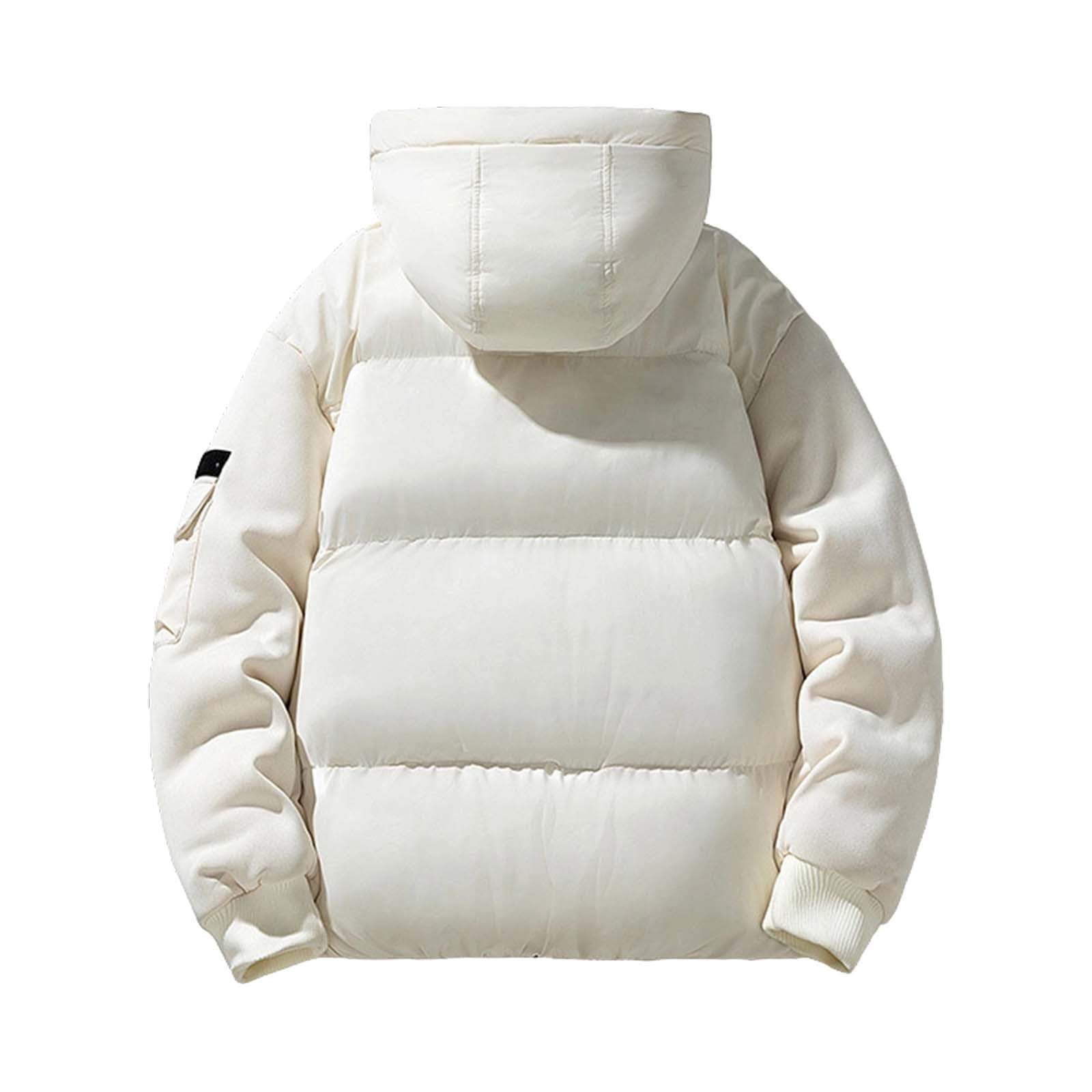 Doudoune matelassée pour homme en polaire légère et confortable à manches dolman, veste superposée Y2K vestes à capuche streetwear, taille M-4XL