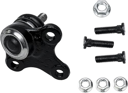Miniatura 1013 de Detroit Axle - Par de rótulas delanteras inferiores para Jeep 2014-2018 Cherokee, 2 juntas esféricas inferiores reemplazo 2015 2016 2017