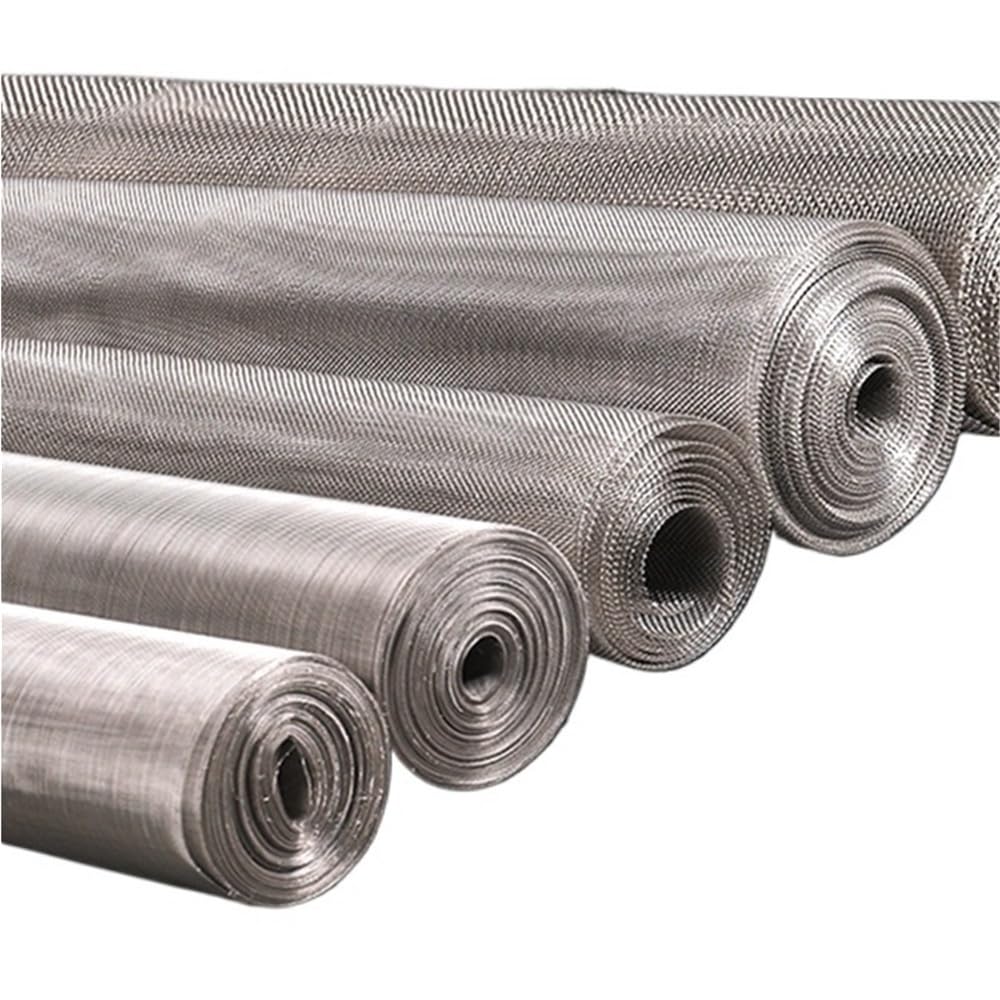 Robustes 304 Edelstahl-Drahtgeflecht, langlebiges Filtrationssieb für Küchensieb, 1,6 mm Löcher, perfekt für die Trennung von Lebensmitteln und Flüssigkeiten, 50 x 100 cm