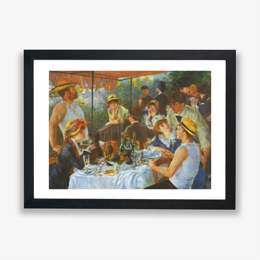 Impression murale Pierre Auguste Renoir Le déjeuner de la fête en bateau poster giclée encadré