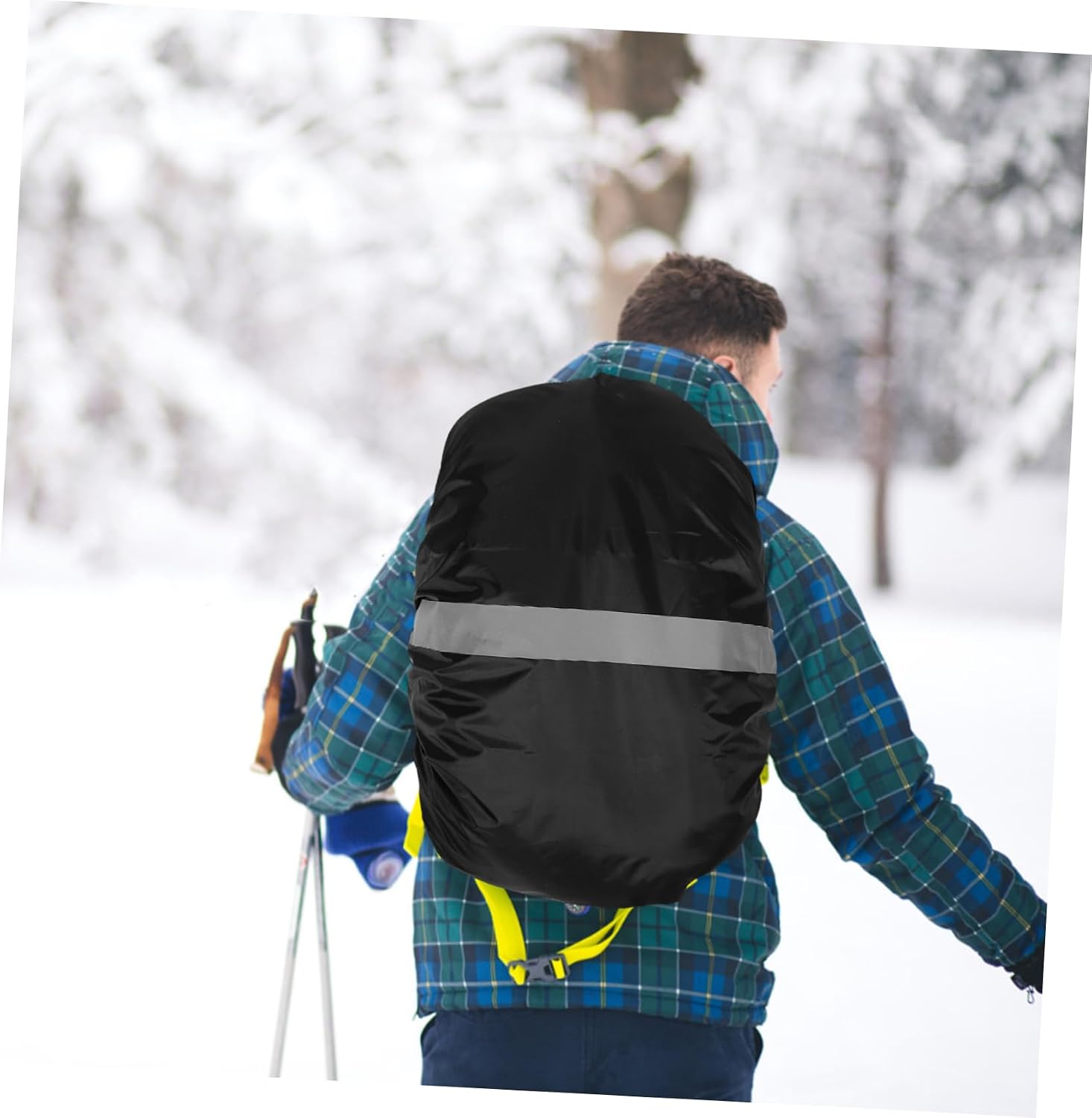 Ultralight Backpack Rain Covers Reflective Strips for Hiking Biking and Travel Durable Outdoor Backpack Protection