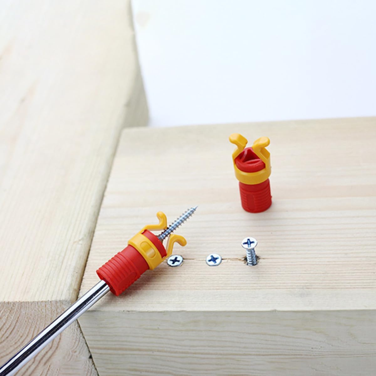 5pcs Woodworking Screw Holder Clamp Hand Screw Gripper Tool for Fixing and Cabinet Installation