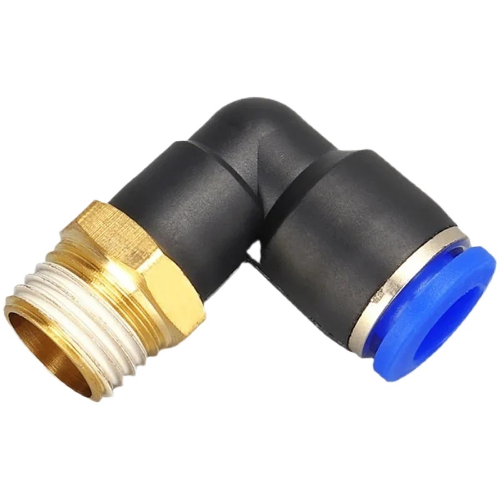 500 connettori pneumatici per aria PL 4/6/8/1012 mm filettatura 1/8 1/4 " 1 cm 0,5" trachea gomito raccordi per tubi flessibili raccordi rapidi (PL4-M5)