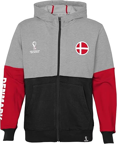 Outerstuff Sudadera con capucha unisex para niños de la Copa Mundial de la FIFA Country
