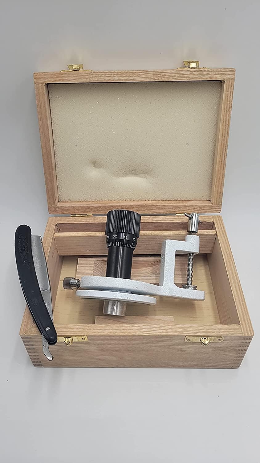 Spancare Hand- und Tischmikrotom mit Rasiermesser Manuelles Mikrotom (tragbar)