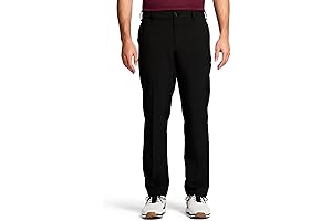 Men's Golf Swingflex Flat-Front Pants: Elevate Your Game with Comfort and Style