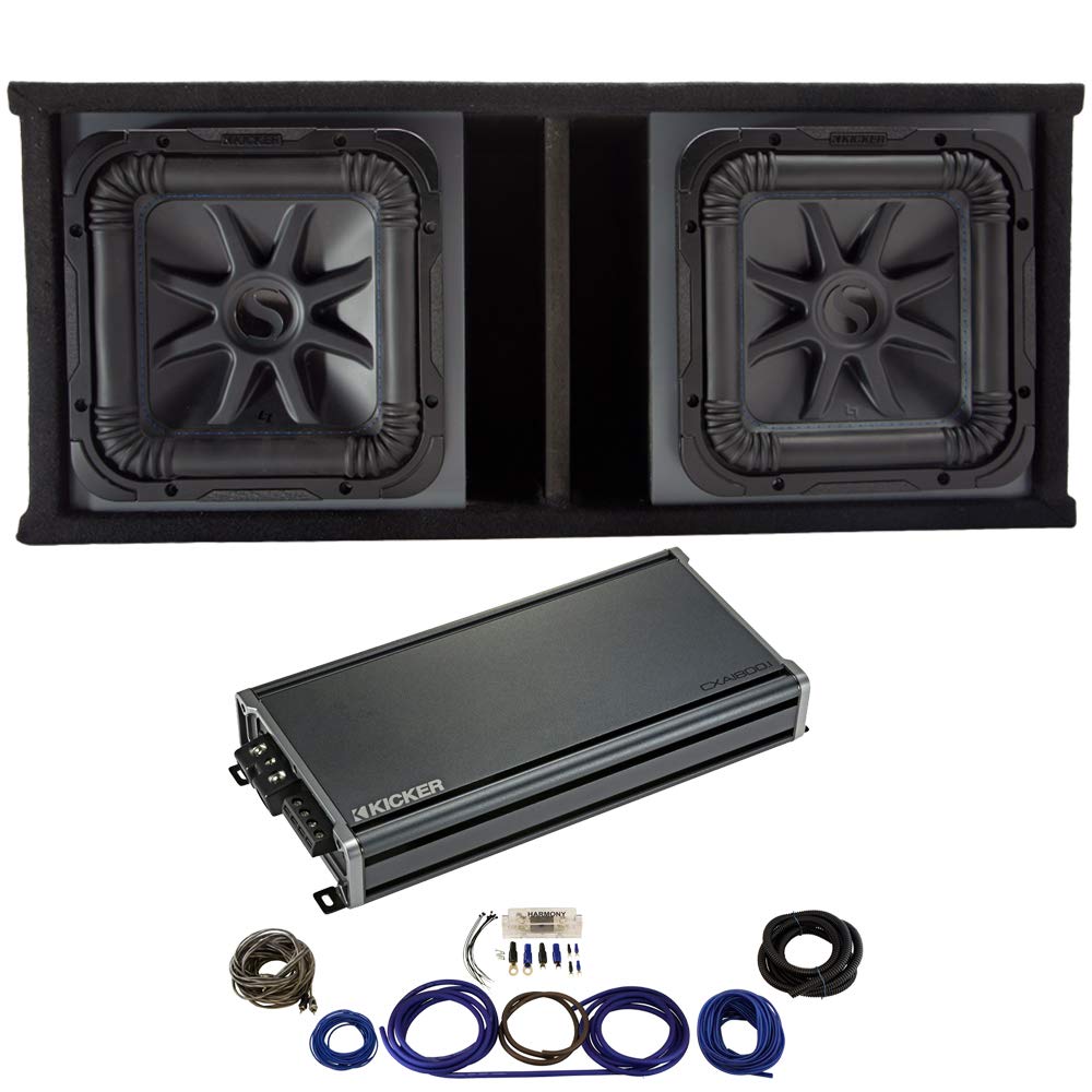 Amazon.com: KICKER L7S12 Solo-Baric Ported 1 Ohm Sub Box with