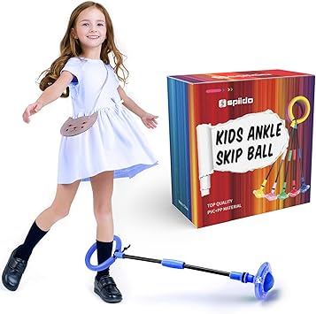 Amazon Co Jp Spiido アンクルスキップボール 子供用 折りたたみ式 アンクルスキップボール 点滅 ジャンプリング カラフル スポーツ スイングボール フィットネス 脂肪燃焼 ジャンプロープゲーム 子供と大人用 おもちゃ
