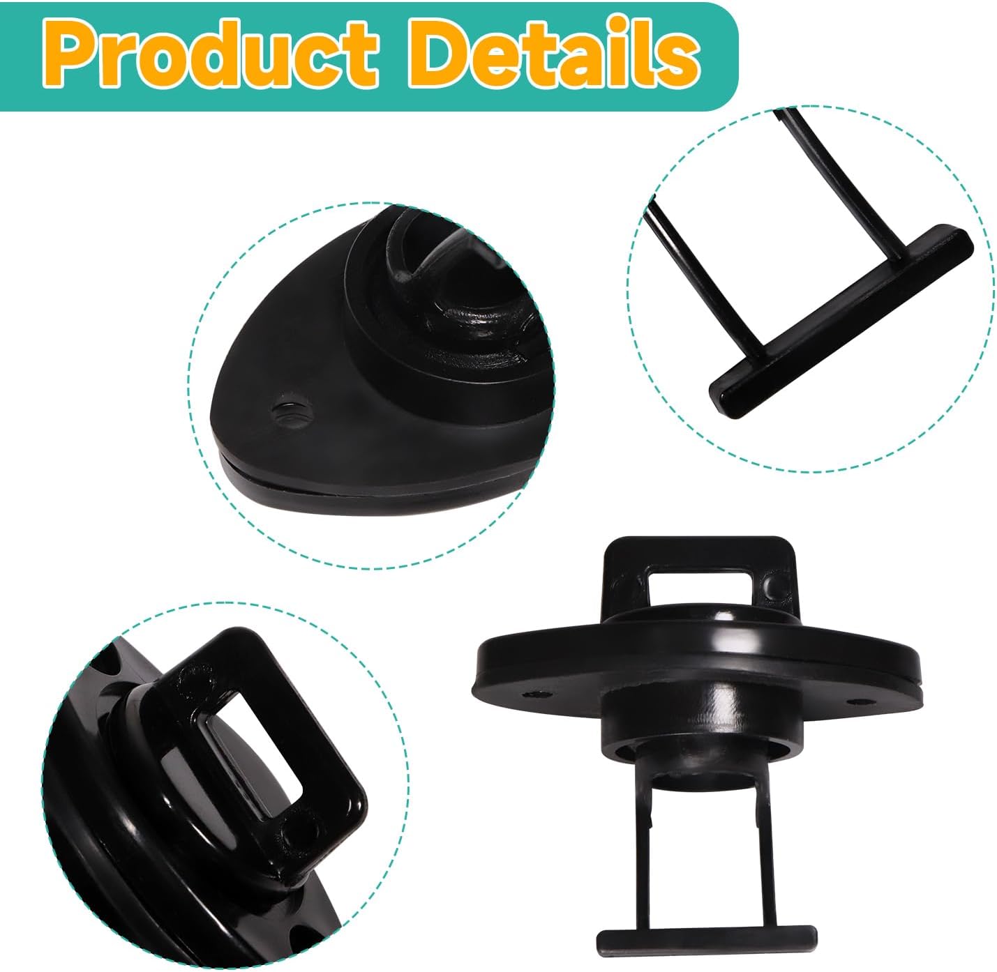 Drain Plug with O-Ring and Base for Sea-Doo for Yamaha for Polaris Gas Tank Replace 292000187 ‎292-000-187 F1S-U2280-00-00 F1S-U2280-02-00 1060125 (2 Packs)