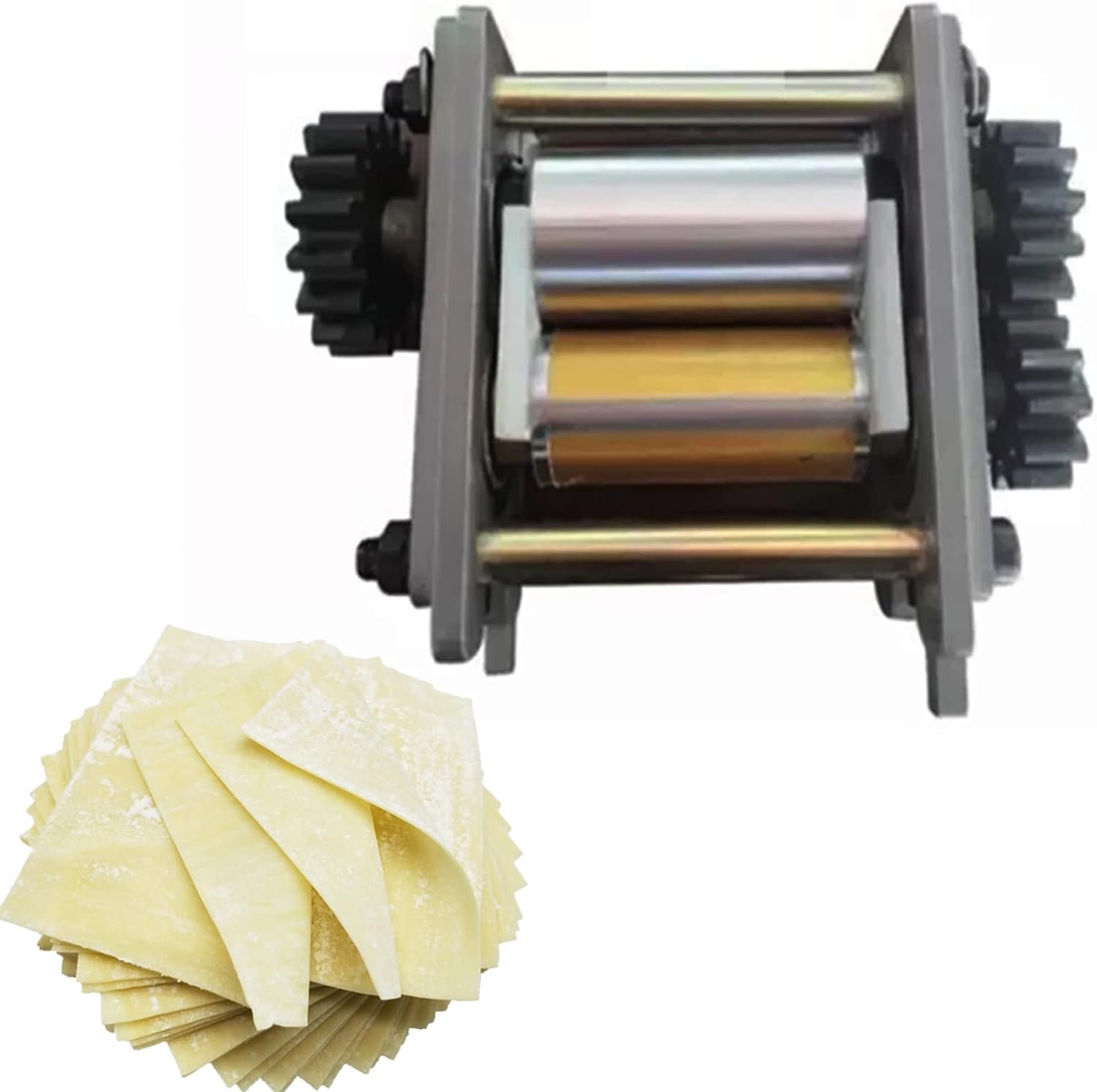 Round Mold for Dumpling Wrapper Machine Spring Roll Skin Maker,Diameter 80mm