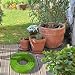 Relaxdays Gartenschlauch 50 m, universeller Wasserschlauch, 1/2 Zoll, Beete & Rasen Bewässerung, Kunststoff, hellgrün